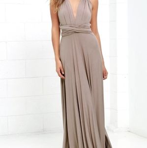 Taupe "Tricks of the Trade" Maxi, size small